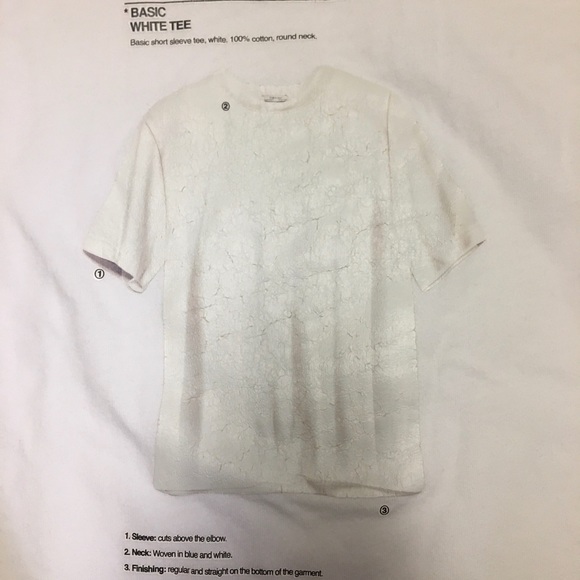 Basic White Tee - Picture 2 of 3